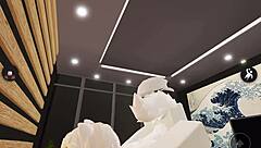 Fox girl gets pounded