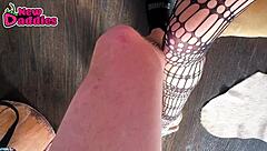 Beautiful submissive Nikki Knightly throat fuck against the wall ~ Newdaddies