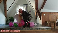 Blonde Mistress Dominates with Big Ass Farts?