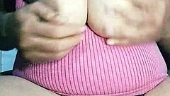 JUICY HAIRY PUSSY Indian Girl with BIG BOOBS and SAGgy TITS in CLOSE UP