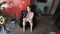 Student girl sucks gently and loves the cum!