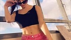 Hot Pornstar Sasha Rose Dances A Sexy Striptease!