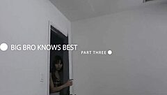 step brother talks to pals and girl teacher in college setting