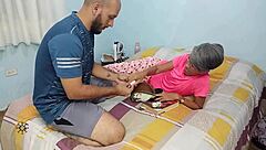 naughty stepbrother games in parents room