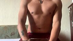 Maluma - Masturbating With My Moans in Athletic Fitness Session