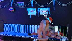 natal cheio de tesao com milf gostosona e saymon fitness gozando farto no red