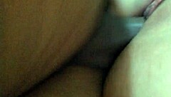 Black lover grabs my neck and fucks me rough to breed my pussy!