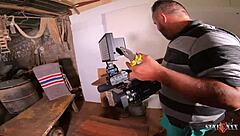 Behind Scenes, Niece Luara Amaral Experiences First Orgasm