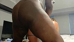 The giant BBC destroys my ass and gives me wild deepthroat