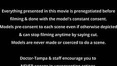 Freshman Melany Lopez Experiences Intense Emotions During Mandatory Hitachi Orgasm From Doctor Tampa With Striptease And Toys