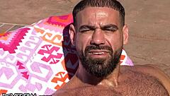 A hot bi-couple shares a studly cock