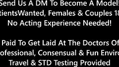 Freshman Melany Lopez Experiences Intense Emotions During Mandatory Hitachi Orgasm From Doctor Tampa With Striptease And Toys