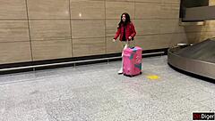 she removes condom for hot cum inside pussy