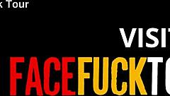 Latina Deep Throats Massive Dick With Eye Contact In Hardcore Blowjob