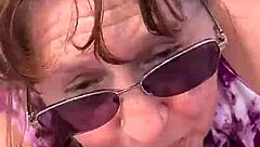 Nicebigddd sucks dick in public for cumshot