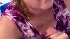 Nicebigddd sucks dick in public for cumshot