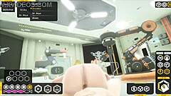 Handjob And Riding In Sex Game