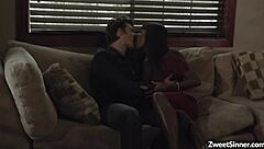 ana foxxx rides huge white dick rough and crazy