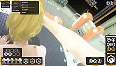 Handjob And Riding In Sex Game