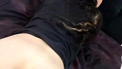 i caught my stepsister using her sexy dress without panties underneath and fucked her hard, cumming in her mouth