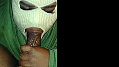 Super Sloppy Deep Throat Blowjob From Masked Girl