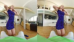 Is This Mesmerizing Blonde Horny for Your Cock in Czech VR?