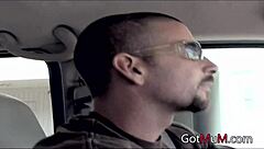 I pick up two milfs for casting couch fuck