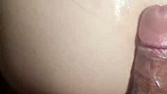 male squirts in his own face after orgasm torture