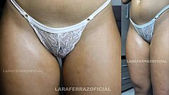 Oiled Tanned Legs In Lingerie Tease In Dorm Room