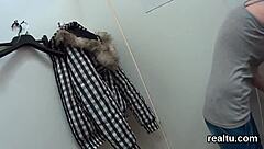 Striking czech teen 18+ tempted in the mall and banged in pov