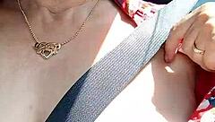 I ride down the road with my tits out