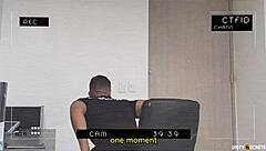 I convince the head of security with a good fucking in the office!