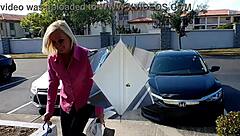 Delivery Driver Enjoys Naked Wife