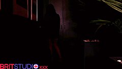 Student sucks cock at the gloryhole.