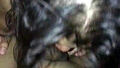 Nerdy Girl Gives Cheating Blowjob In Detailed Scene