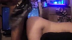 white trash lost in the hood finds big black dick!