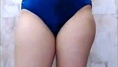 Asian Chubby Girl With Big Natural Tits Gets Fingered In Bathroom