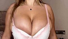 milf with huge natural tits jumps on cock
