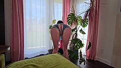 soccer step mom milf dana dearmond gets fucked & facialed by sons best friend, doggystyle mother in law interracial friend ass big cock homemade close up cowgirl bodybuilder.