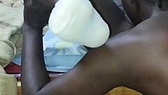 African mature black male licking hairy pussy full clip on red