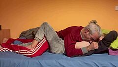 Multi-Orgasmic Wife Enjoying Unexpected Homemade Sex - She Has Three Orgasms