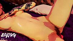 Girl Masturbating With Fingering