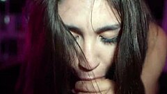 Sherrie Moon's Tongue Teases Dick