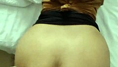 Asian Babe Takes White Dick Raw On First Tinder Date!