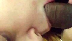 She says, 'I love sucking big cocks until they cum'