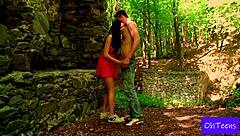 Beautiful Roommate's First Time Homemade College Encounter