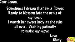 Cindy Dreams of Blossoming as a Flower While Having Passionate Lesbian Sex with Jenna