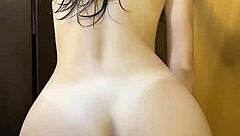 Fresh from shower, ready for doggystyle?