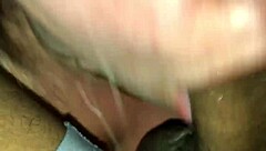 husband records black bull cumming in wife's mouth