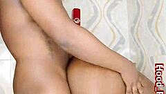 Huge Ass Mature Slut Sucks Monster Cock In Shower Creampie